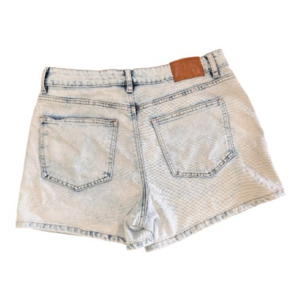 Project Rebel Denim Shorts Womens‎ 11 Light Blue Good Acid Wash High Rise - Picture 4 of 7